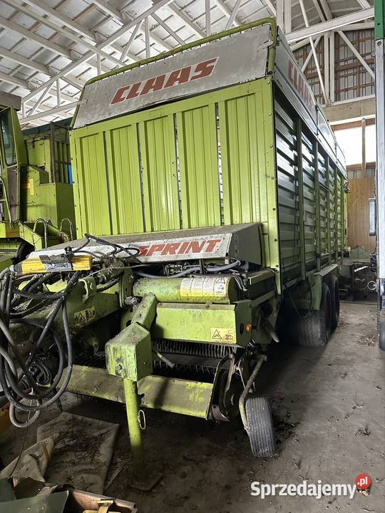 Przyczepa samozbierająca claas sprint 5000S Przyczepy rolnicze Olesno