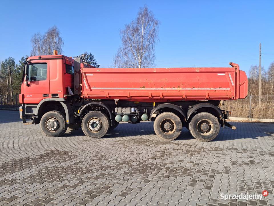 Wywrotka Mercedes Actros 4141 8x6 Meiller Kipper 11946cm3 Mińsk Mazowiecki