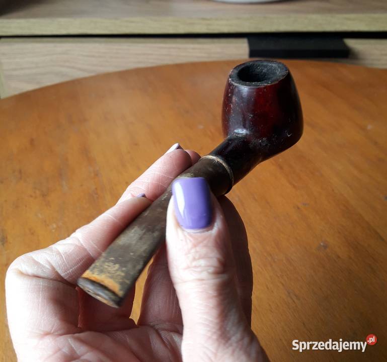 Stara drewniana fajka Pozostałe Gdynia