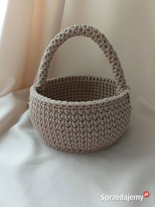 Koszyki wielkanocne ze sznurka handmade Rzeszów