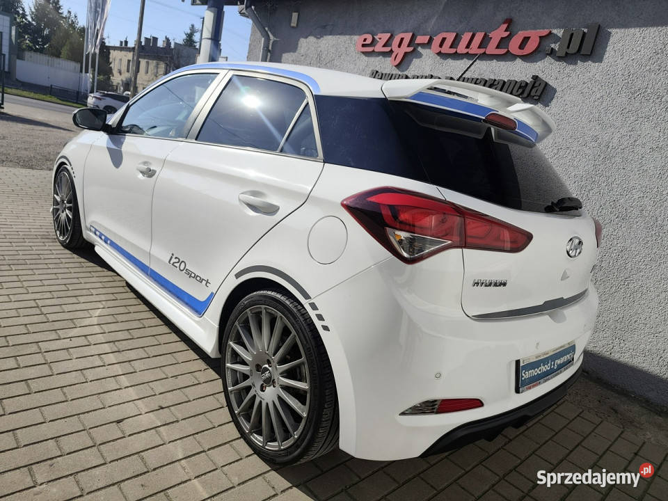 Hyundai i20 SPORT Bezwypadkowy wyposażenie aluminiowe felgi Zgierz