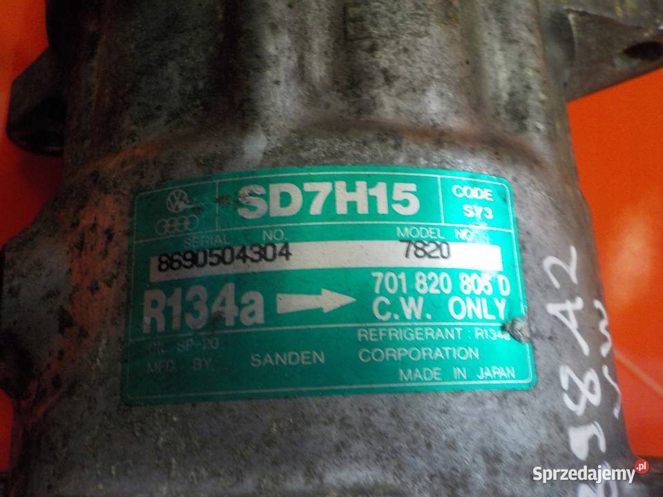 VW T4 25 B 94r 110 AAF sprezarka klimatyzacji osobowe mazowieckie Suków