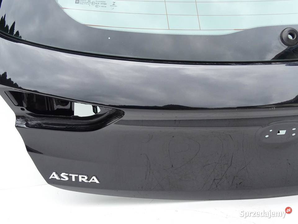 KLAPA TYŁ BAGAŻNIKA Z SZYBĄ OPEL ASTRA V K HB 5D małopolskie
