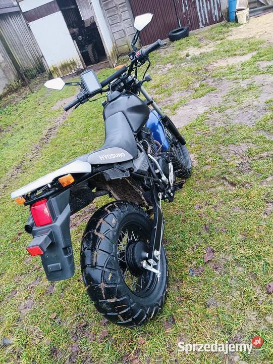 Hyosung rt125 lubelskie Tereszpol-Zygmunty