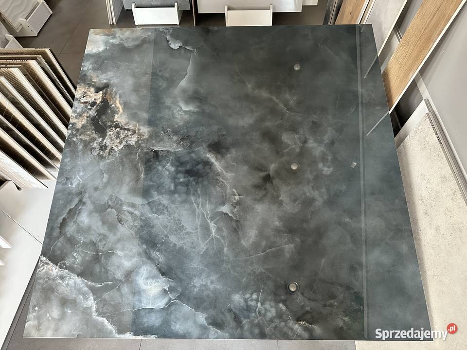 PŁYTKA gres AQUAMARINE BLACK POLER 1198X1198 GAT łódzkie