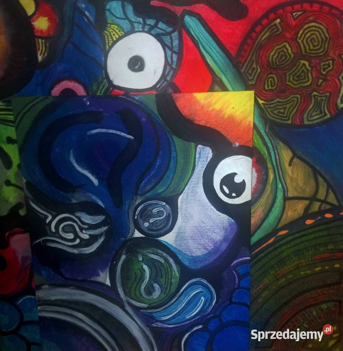 Amatorski obraz Abstrakcyjny Polkowice