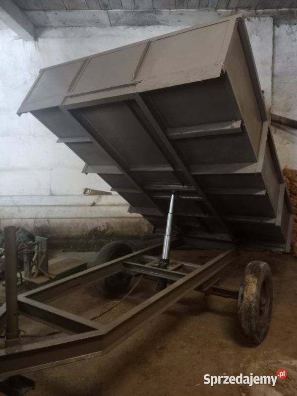 Sprzedam przyczepę jednoosiową wywrotkę Przyczepy rolnicze Dębica