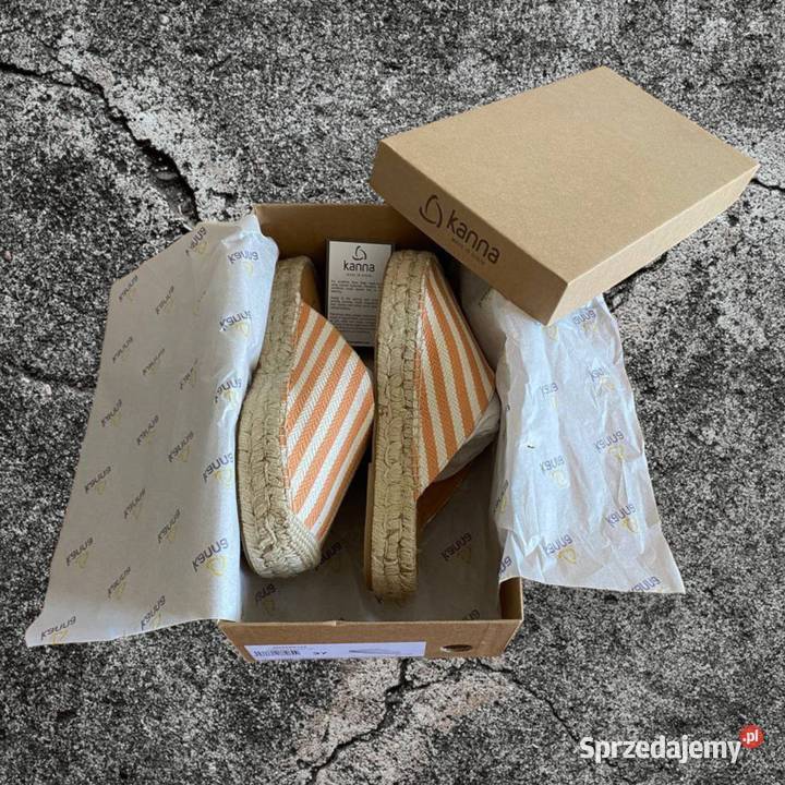 Damskie kapcie marki Kanna Nowe dolnośląskie Bolesławiec sprzedam