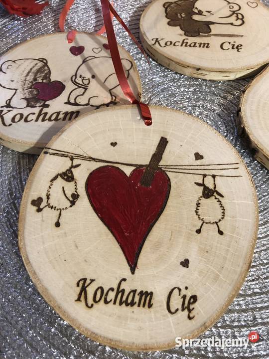 Walentynkowe zawieszki Strzyżów