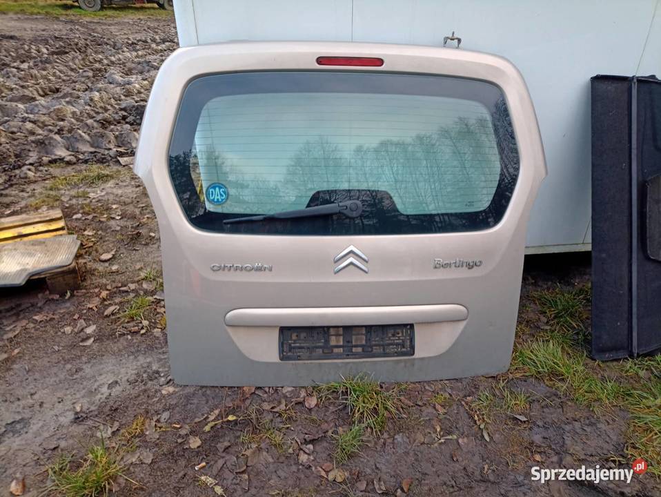 Klapa tylna bagażnika tył tylna Peugeot Partner Tychy