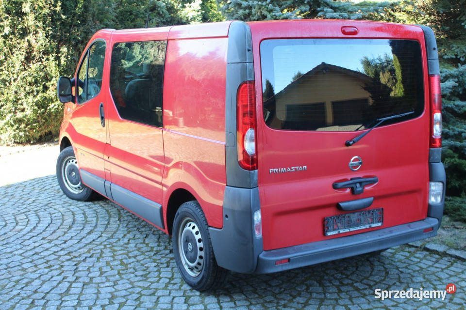 Nissan Primastar DCi 115 Dubel kabina 6 osobowy Primastar dolnośląskie