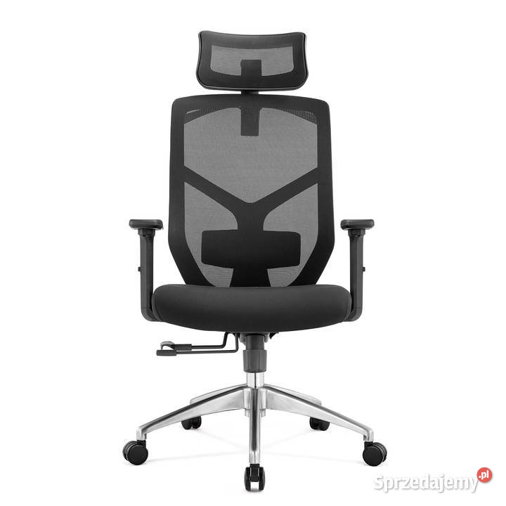 Fotel biurowy ergonomiczny Rosa czarny ANGEL Fotele i krzesła obrotowe Jarosław