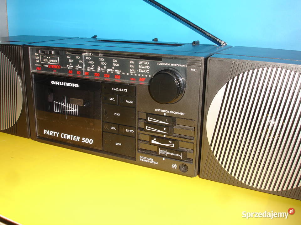 Radiomagnetofon GRUNDIG PARTY CENTER 500 Zielona Góra
