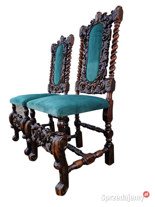 KRZESŁA RZEŹBIONE UNIKATY Meble Szczecin