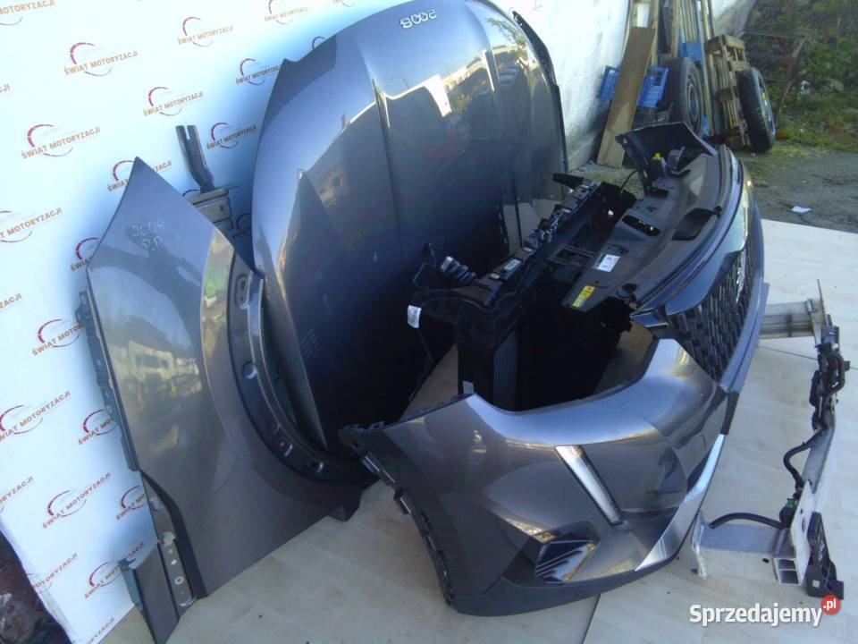 PEUGEOT 2008 II 12 B 22r kompletny przód zderzak Rok produkcji 2022 Kielce sprzedam