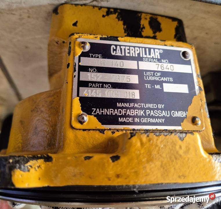 Hamulec obrotu DR140 CAT M313C M316D M312 M315