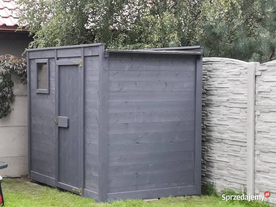 Domek ogrodowy narzędziowy drewutnia schowek wielkopolskie Kawnice