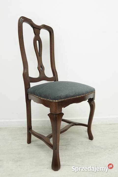 Komplet 8 eleganckich krzeseł Francjalata 40te Jerka