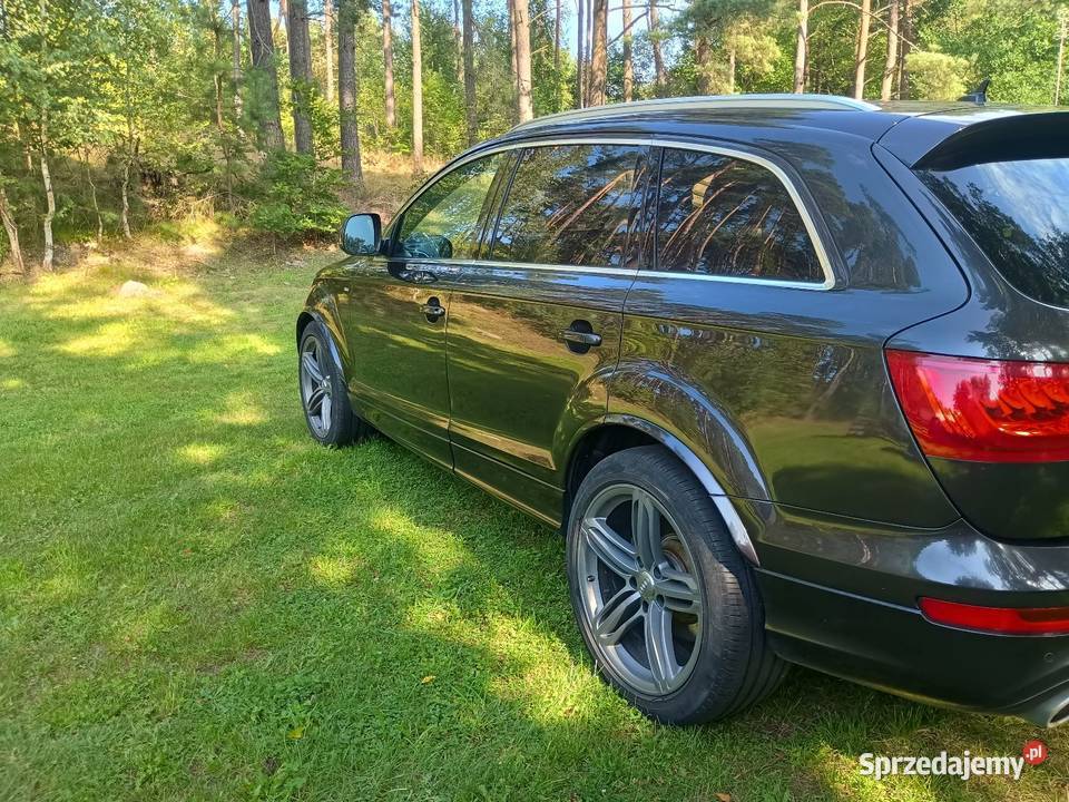 Audi Q7 indywidual 6 osób nagłośnienie Bang regulowane zawieszenie Gdańsk