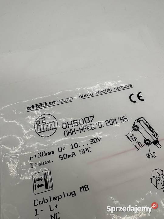 IFM OH5007 Czujnik fotoelektryczny mazowieckie Warszawa sprzedam