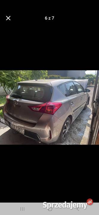 Toyota Auris 20 d4d uszkodzona diesel małopolskie Krzęcin