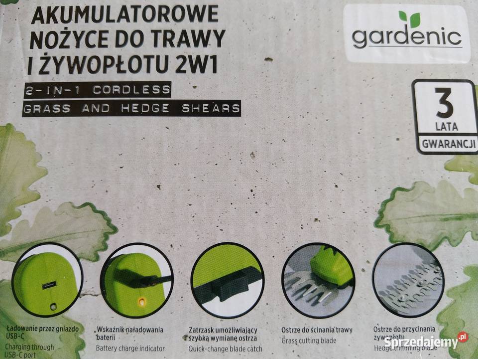 NAJTANIEJ Akumulatorowe Nożyce Do Trawy i Zabrze