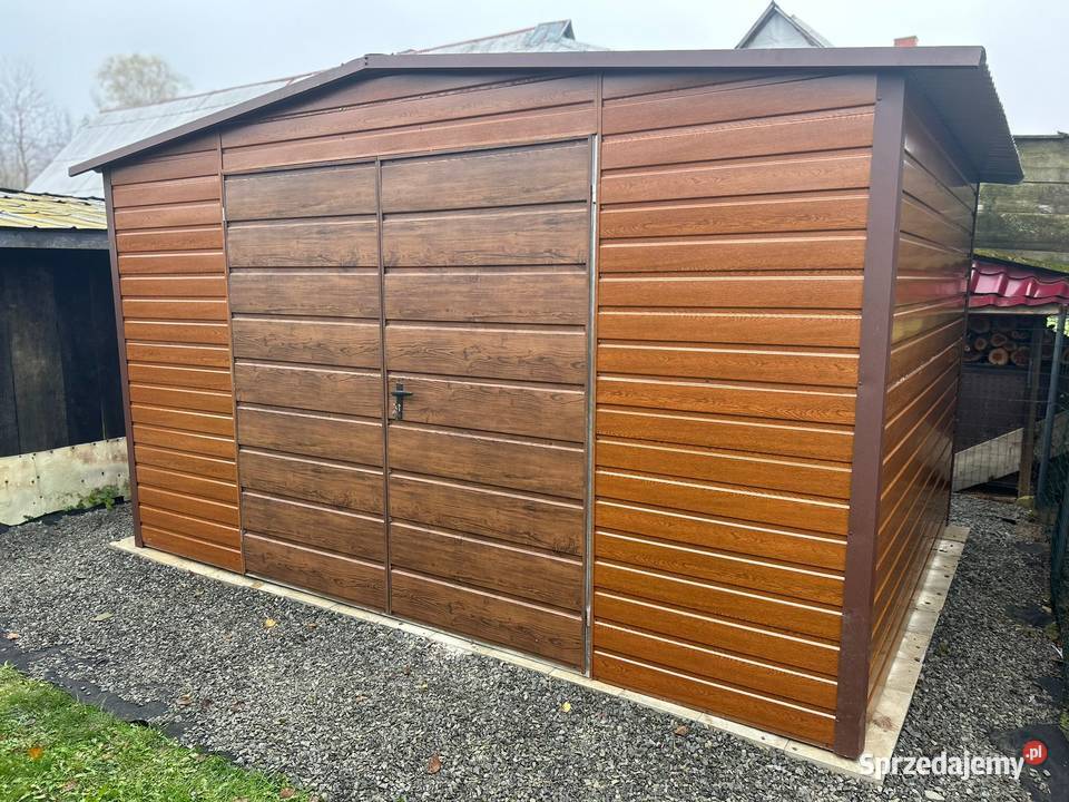 173 Garaż BLASZANYSchowekDrewnopodobny ESSTAL 25m2 Opole Lubelskie