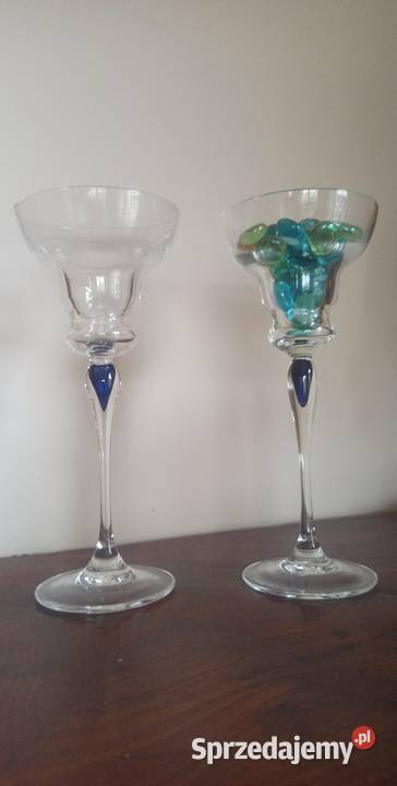 Kieliszek Szkło przeźroczyste W środku łezka pomorskie sprzedam