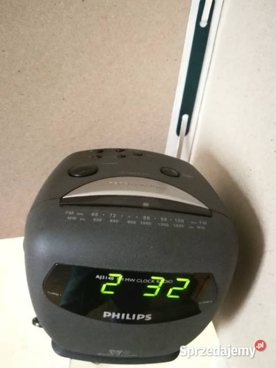 Radiobudzik Philips AJ3140 Zegar Radio FMAM Szczecin