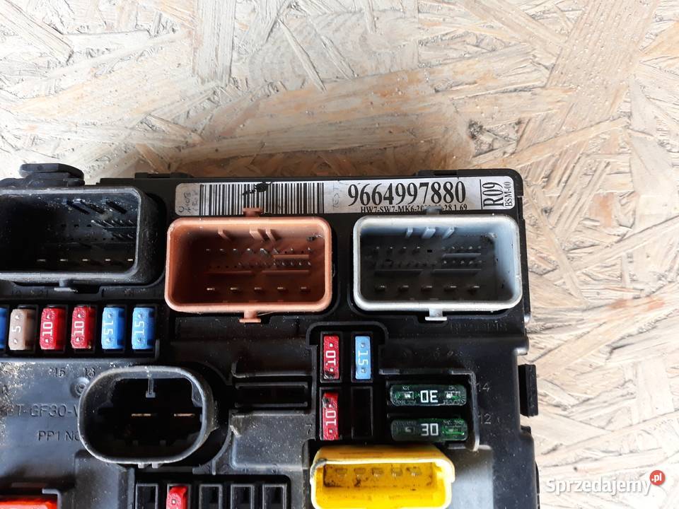 PEUGEOT CITROEN MODUŁ BSM 9664997880 Układ elektryczny Międzychód