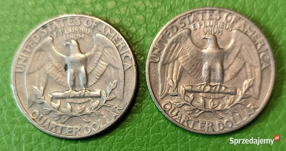 2 x Quarter Dollar Ćwierć Dolar Liberty Numizmatyka sprzedam