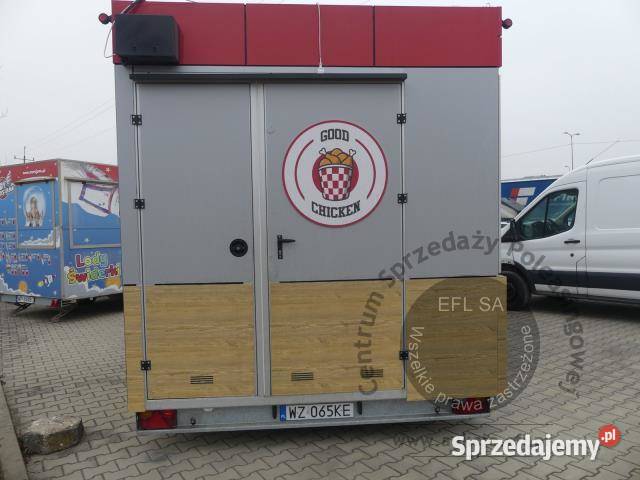 Przyczepa gastronomiczna DRIVAL 2024r Magnice