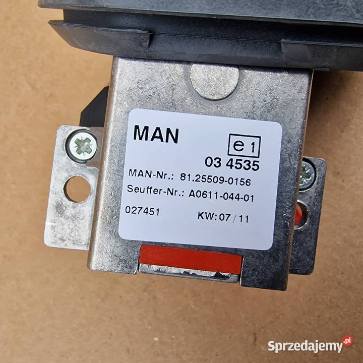 MAN MANETKA PRZEŁĄCZNIK ORYGINAŁ 81255090156 Bieleń