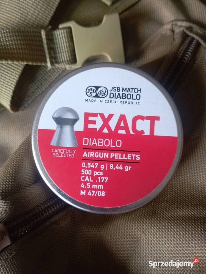 Śrut jsb exact 45 Kościerzyna sprzedam
