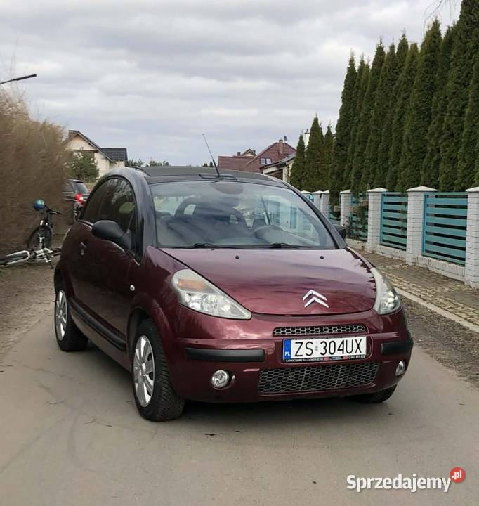 Citroen C3 Pluriel Cabrio sprawne Automat 109KM zachodniopomorskie