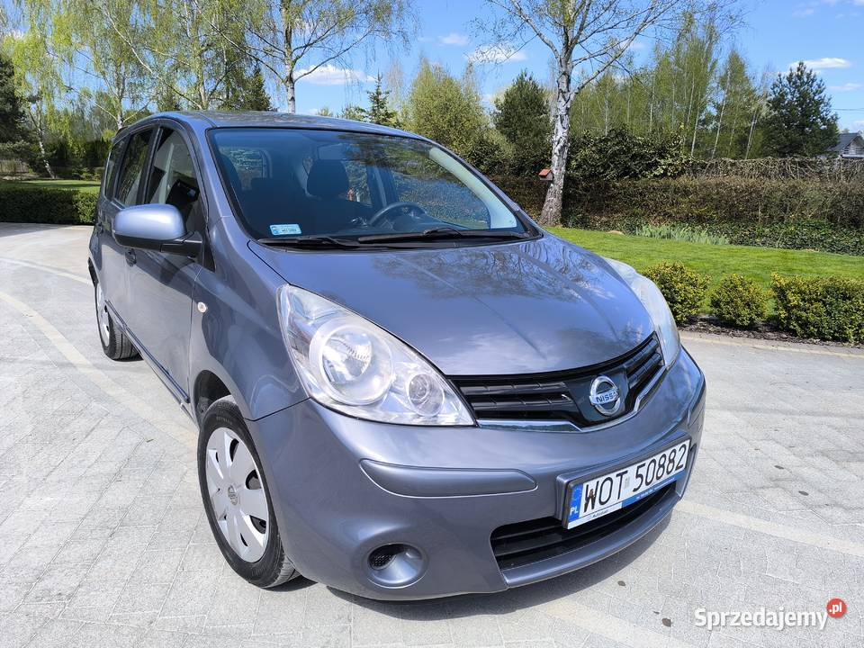 Nissan Note 14 benzyna 150 Rok produkcji 2011 Duchnów