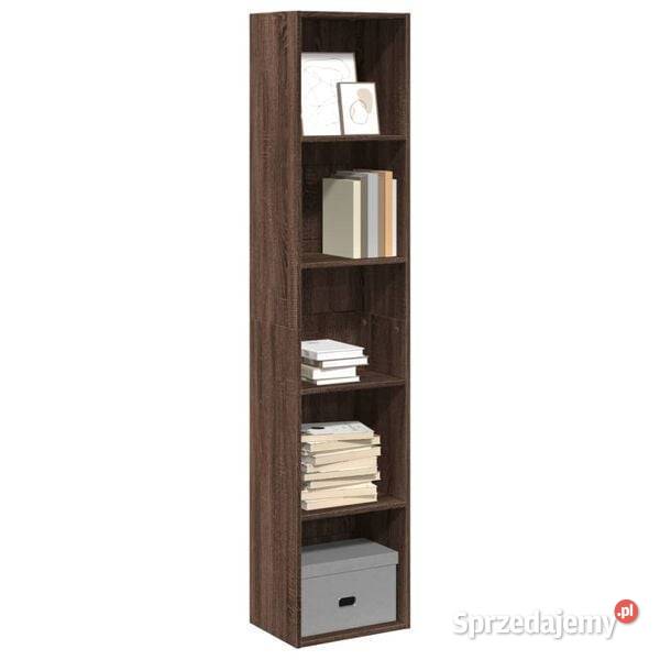 vidaXL Regał na książki brązowy dąbSKU857891 Meble mazowieckie Warszawa sprzedam