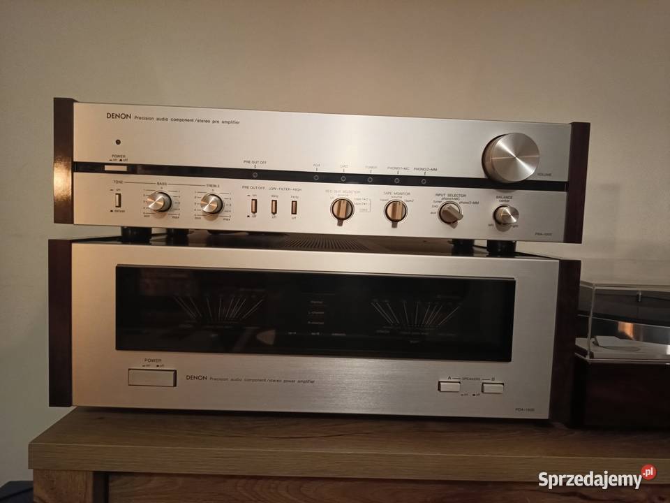 Zestaw audio Denon POA1500 PRA 1000 Lublin