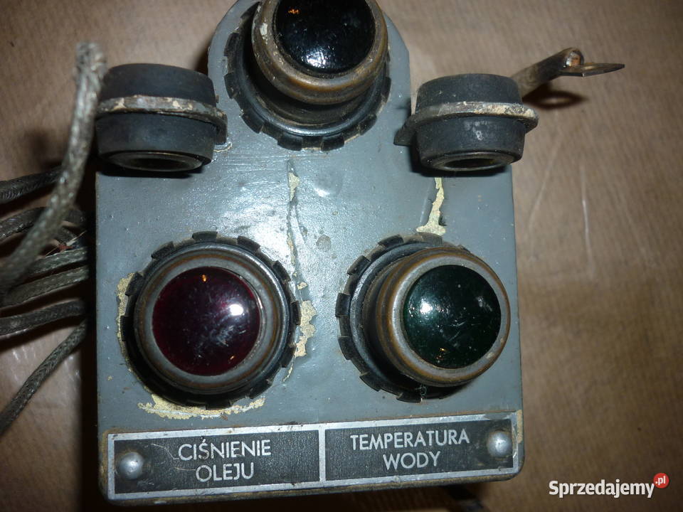 Czołg T55 pulpit kontrolek awaryjnych sprzedam