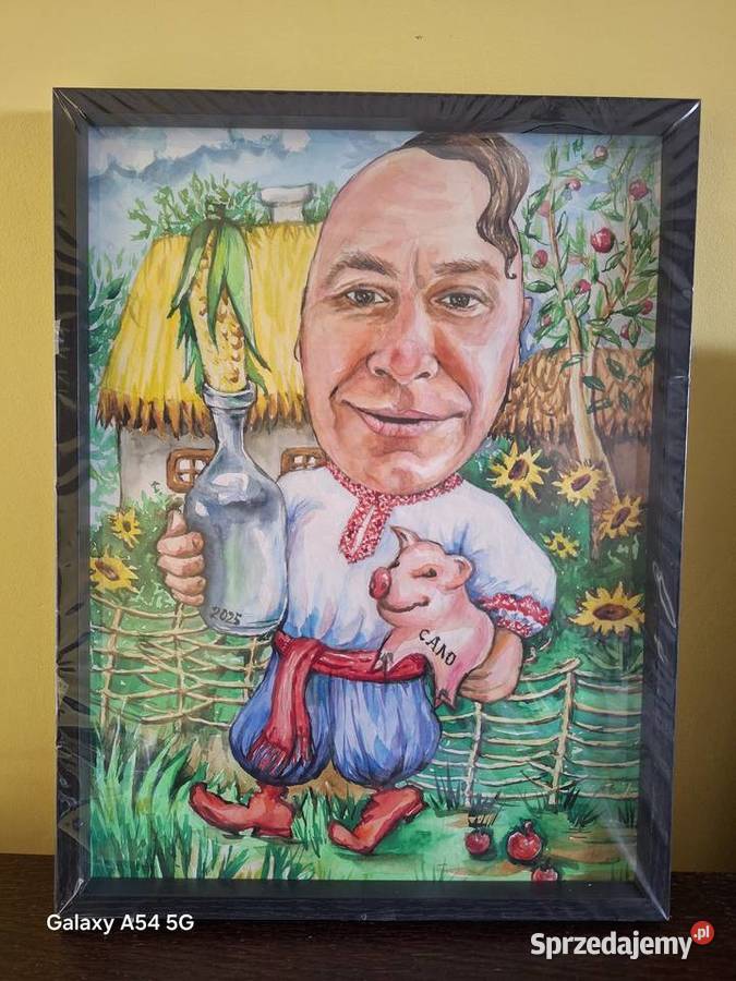 zabawny portret Malarstwo Warszawa