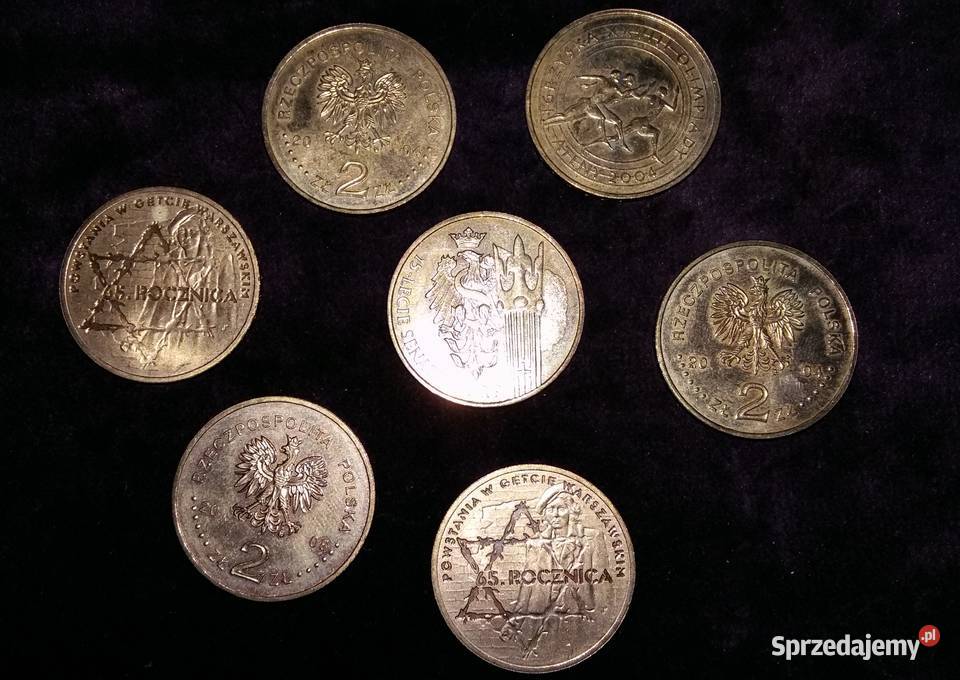 Moneta 2złote okolicznościowa 65Rocznica Łódź