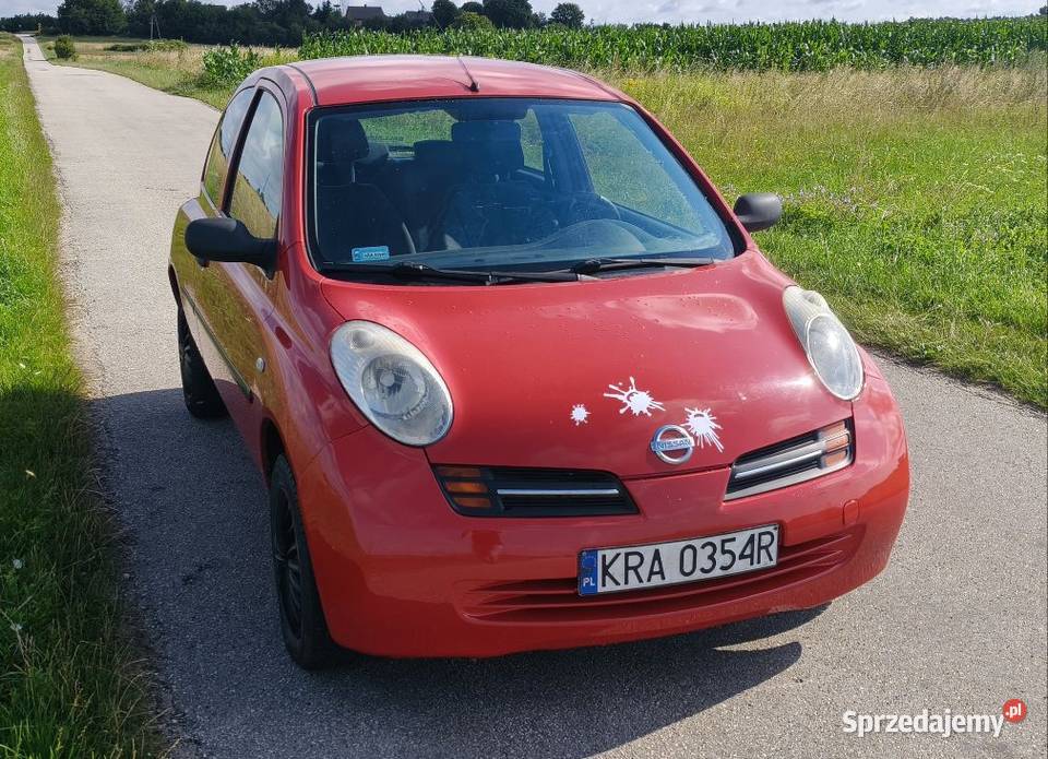 Nissan Micra 12 65 Całkowicie Sprawna 2005 nieuszkodzony Samochody osobowe Kije