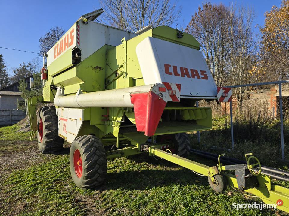 Kombajn CLAAS COMMANDOR 114 CS heder z wózkiem Jarkowo