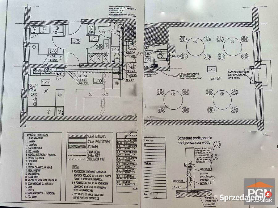 sprzedaży lokalu Trzebiatów 100m2 biurowy