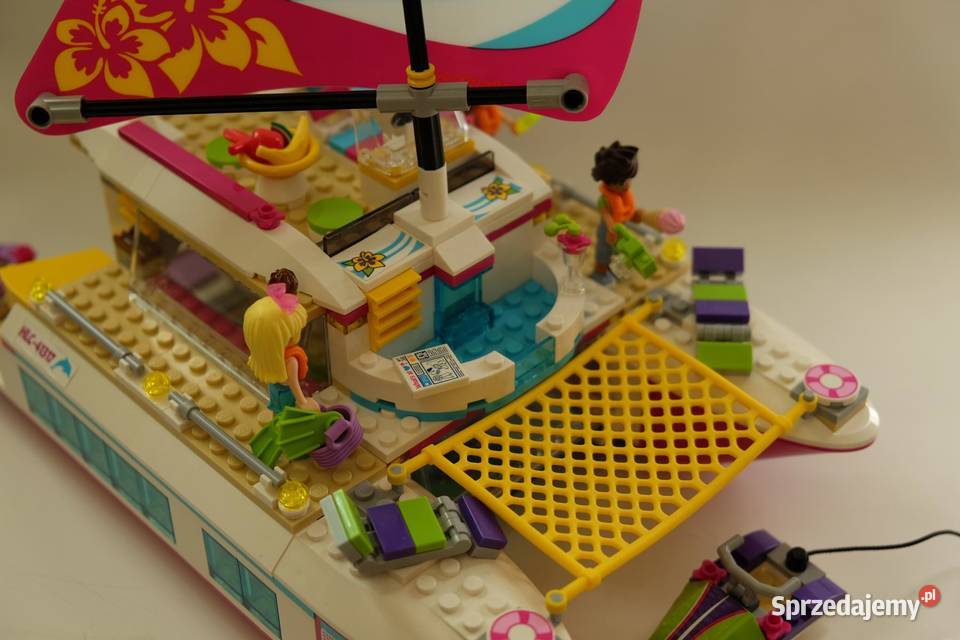 Lego Friends 41317 Słoneczny katamaran statek śląskie Dąbrowa Górnicza