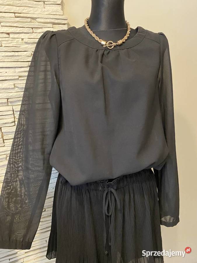 czarna przezroczyta bluzka only Rozmiar 36(S) Częstochowa