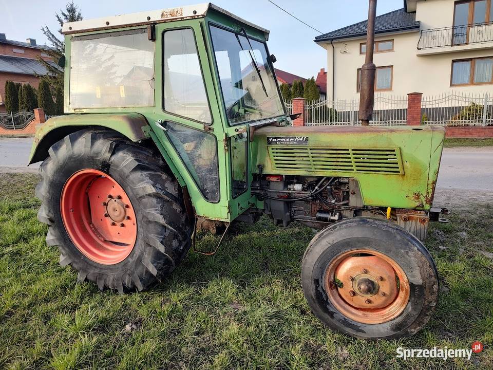 Fendt 104 S LS 55 w oryginale nowe opony mf 255 Ciągniki łódzkie Łęczyca