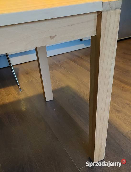 Stabilny spory stół do jadalni salonu Warszawa