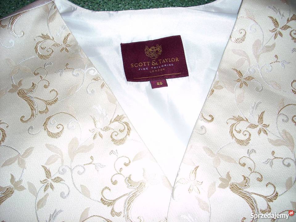 SCOTTTAYLOR Kamizelka elegancka wesele NOWA XL Nowy Sącz