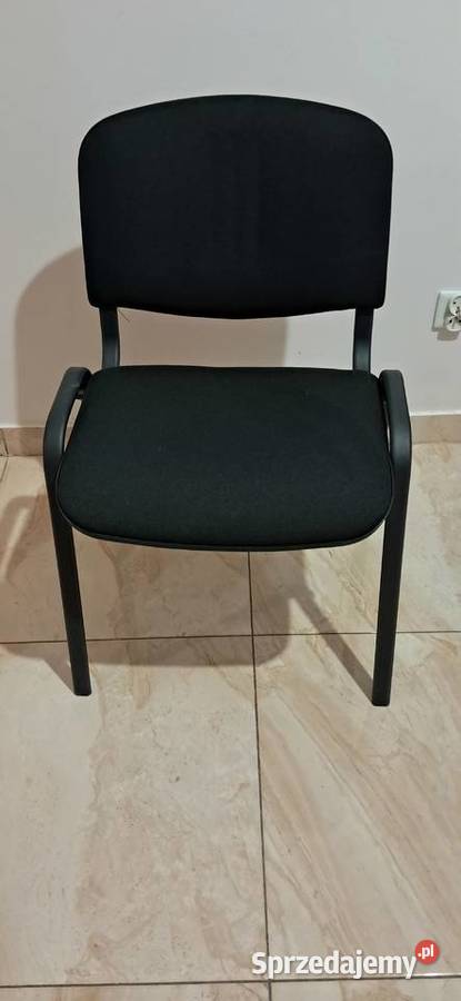 Krzesło czarne konferencyjne Tokarnia